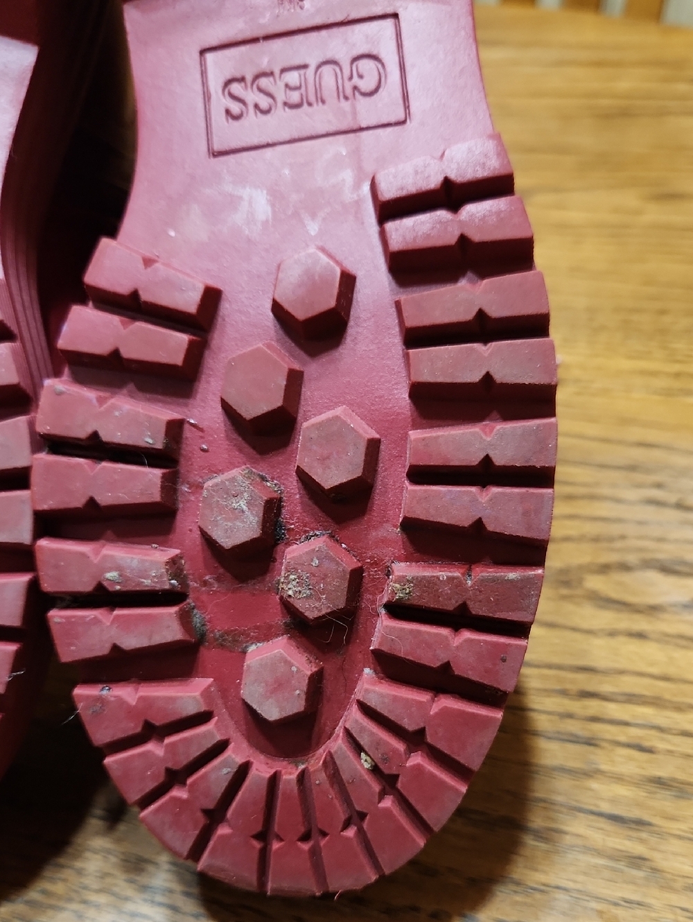 Guess Combat/Hiker Boots Size 8 - Picture 5 of 9